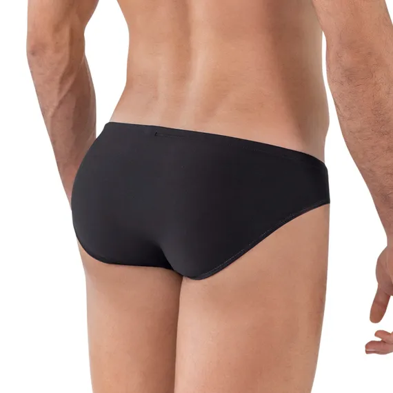 Мужские плавки черные Clever Moda COOL SWIMSUIT BRIEF 162211