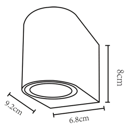 Бра ARTE Lamp A3102AL-1GY