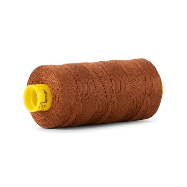 Нитка Gutermann Mara 30 (300 метров), 1 кат., для отстрочки | 650 золотисто-каштановый