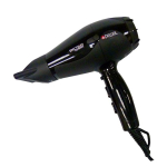 Фен DEWAL Spectrum Compact черный, 2000 Вт, ионизация, 2 насадки