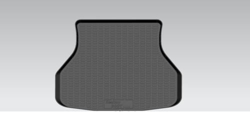 Коврик багажника Datsun On-Do пласт. (REZKON)