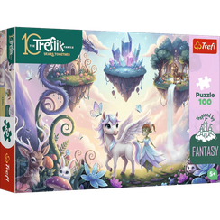 Pazl \ Puzzle \ Пазлы Puzzles - "100" Inspired By Fantasy - Magical worlds / KAZSTUDIO SA The Treflik Family