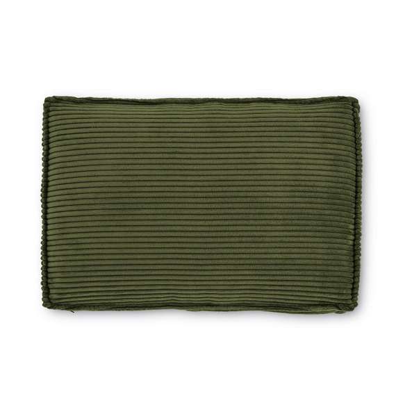 Подушка Blok из вельвета зеленого цвета 40 x 60 см