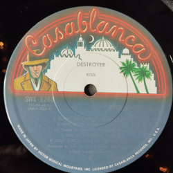 Винтажная виниловая пластинка LP Kiss Destroyer (Japan 1976) (Obi) Casablanca SWX-6268