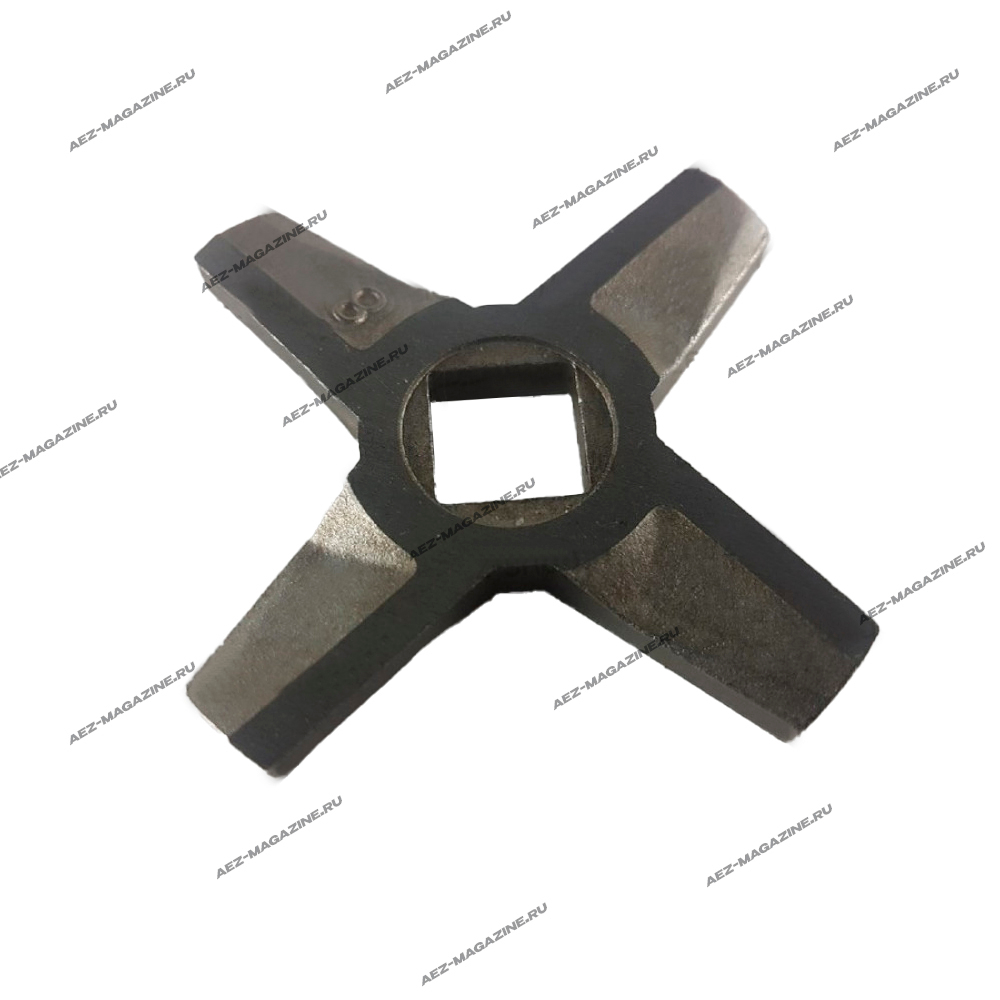 Нож для мясорубок тип T1, посадка 10,5х10,5мм, D-54мм, толщина 5,2мм