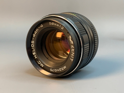 Zenit AM 2 + MC Helios-44K-4 с паспортом и ремнем