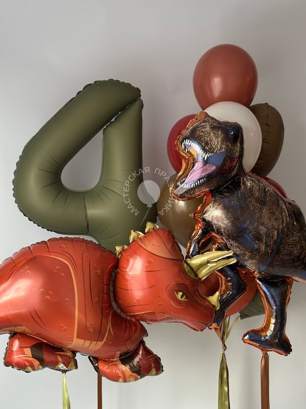 Воздушные шары Динозавр №8756