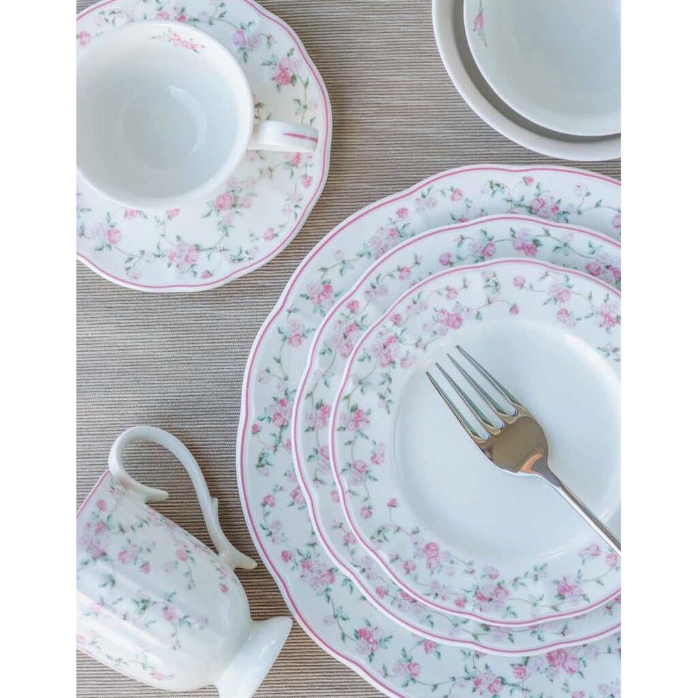 Тарелка d 21 cм Retro Ritz-La Vie En Rose Noble [6]