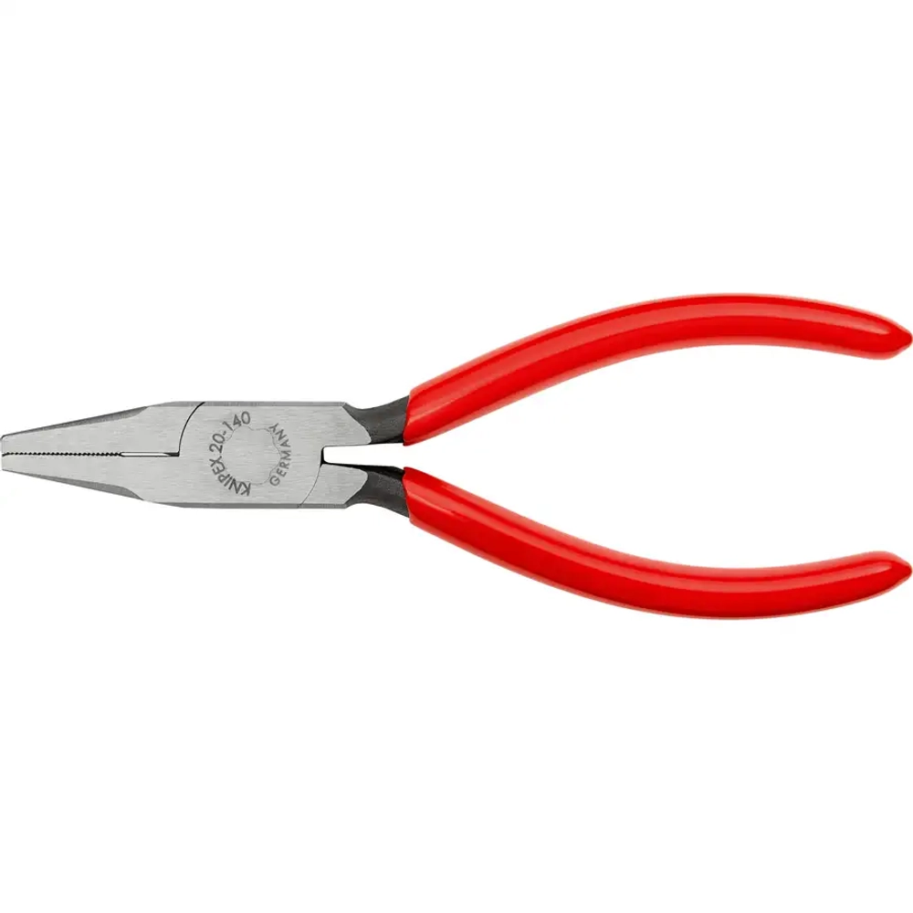 Плоскогубцы с гладкими губками черненые 140 мм Knipex 20 01 140
