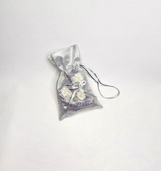 Мешок для подарков бирюза 20 шт