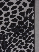 Лонгслив для девочки укороченный, леопард