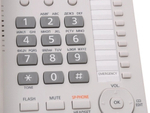 Проводной телефон Panasonic KX-TS2388RUW белый