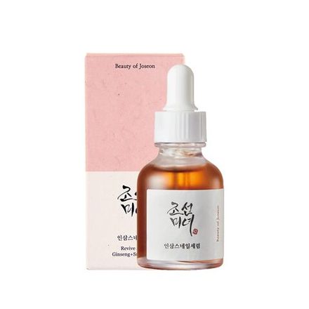 Восстанавливающая сыворотка с женьшенем и муцином улитки BEAUTY OF JOSEON Revive Serum: Ginseng+Snail Mucin