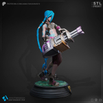 Фигуркаел Джинкс Лига легенд Jinx League of Legends