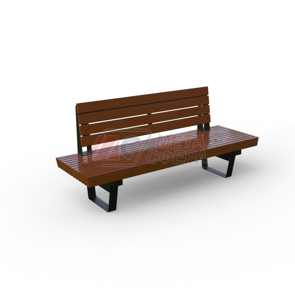 Скамейка Rail Road 02 продольная