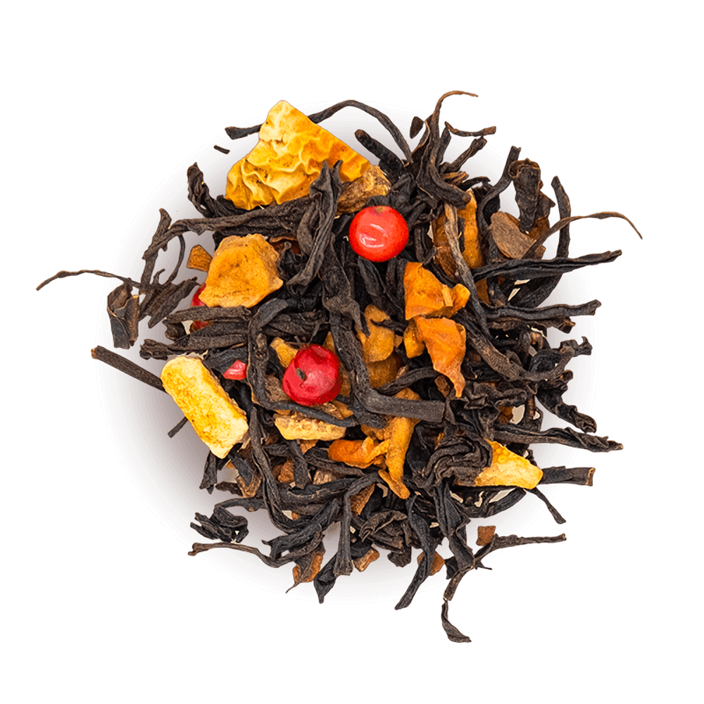 Чёрный чай с добавками