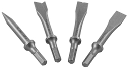 JAZ-3944H Комплект насадок коротких для пневматического молотка (JAH-6832/6833/H), 4 предмета