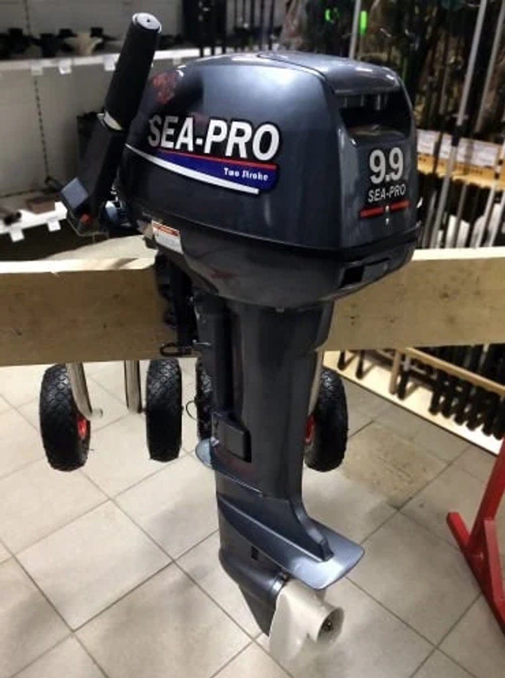 Лодка ПВХ POLAR BIRD PB-360M-nd Merlin (Кречет) + 2х-тактный лодочный мотор SEA PRO OTH 9.9S