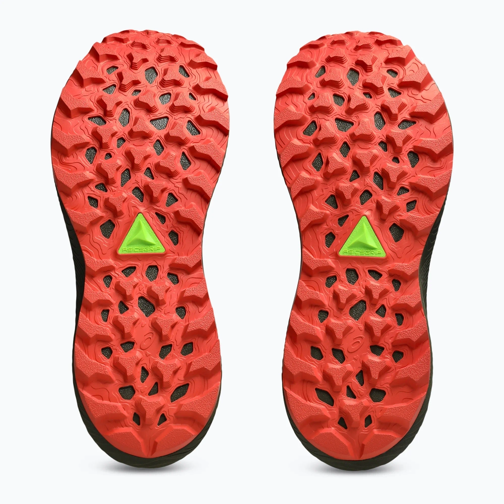 Кроссовки для бега ASICS Trabuco Terra 3 brown stone/spicy red