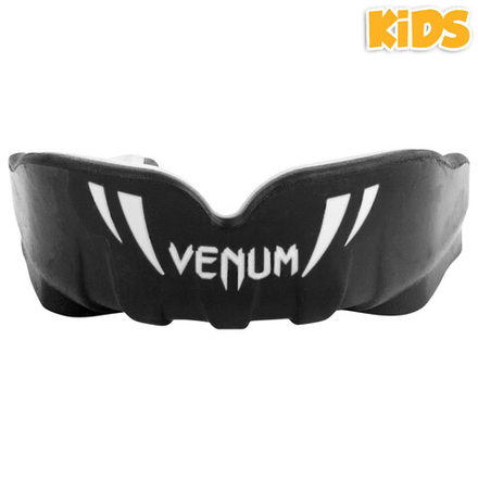 Капа боксерская детская Venum Challenger Black/White