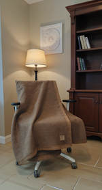 Тканое верблюжье одеяло Монголия 200х220, ЛЕЖЕБОКА, арт 3334-220-5