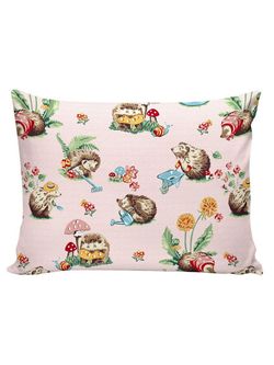 Наволочка 1шт поплин Milky Garden "Hedgehog" 50x70 см на молнии