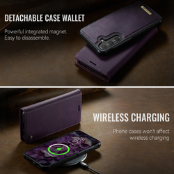 Чехол-кошелек CaseMe 2 in 1 MagSafe Samsung Galaxy S24