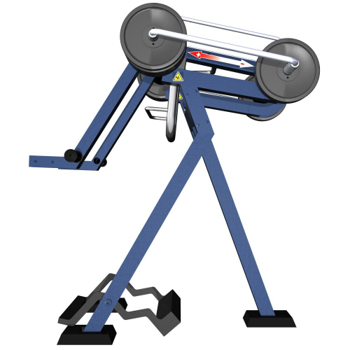 Приседание/голень стоя с изменяемой нагрузкой.