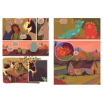 Комикс Гобелен чайных дракончиков