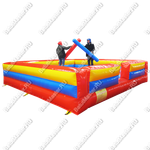 Надувная игра "Гладиатор" , 5*5*1,5 м
