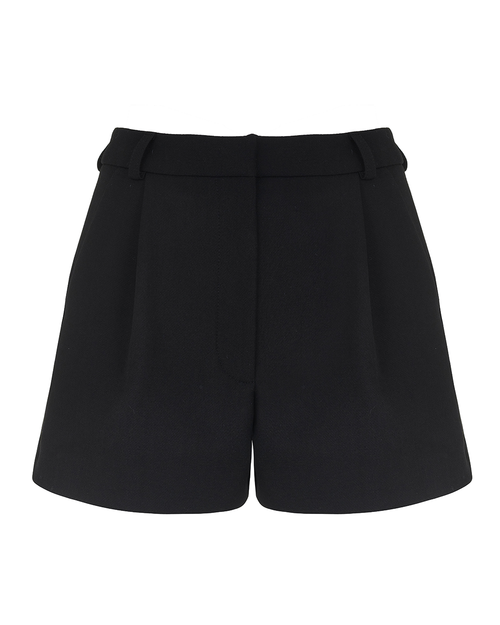 Шорты из костюмной ткани