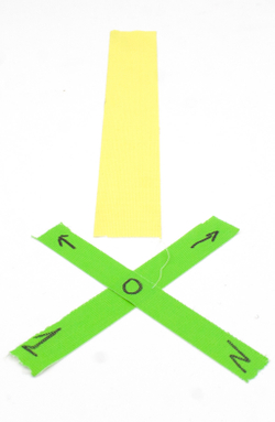 Клейкая лента Gaffer Tape@MATT - Гаффа тейп 25мм/50м -  Желтый