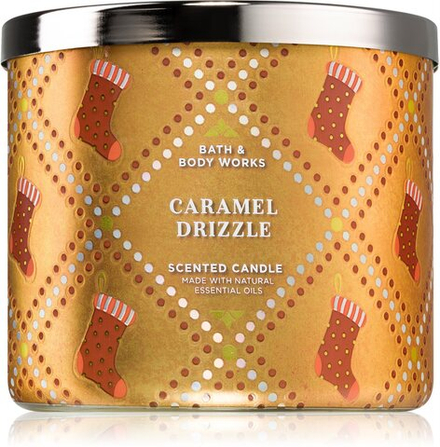 Bath & Body Works Caramel Drizzle - ароматическая свеча /   411  g  / GTIN 667557586168