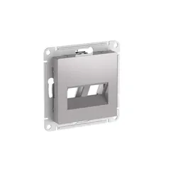 Накладка двойная AtlasDesign для информационных функций типа Keystone алюм. SE ATN000390
