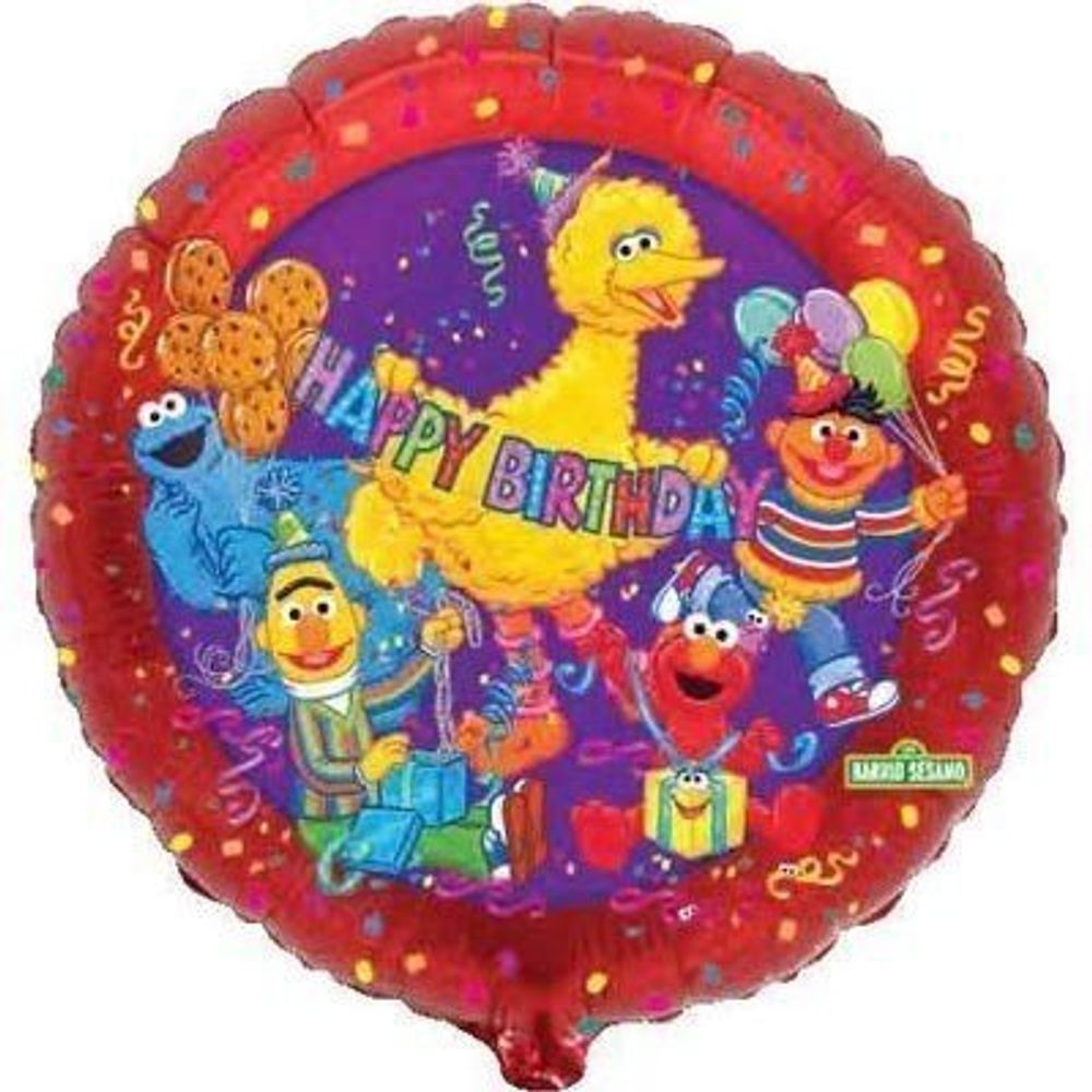 А 18&quot; Круг Синий HB Улица Сезам