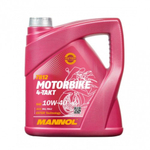 MANNOL 7812 4-Takt Motorbike 10W-40 SL Масло моторное, 4л