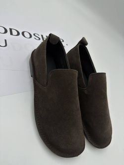 Туфли женские натуральная кожа артикул 2102-16 цвет "тёмно-коричневый"