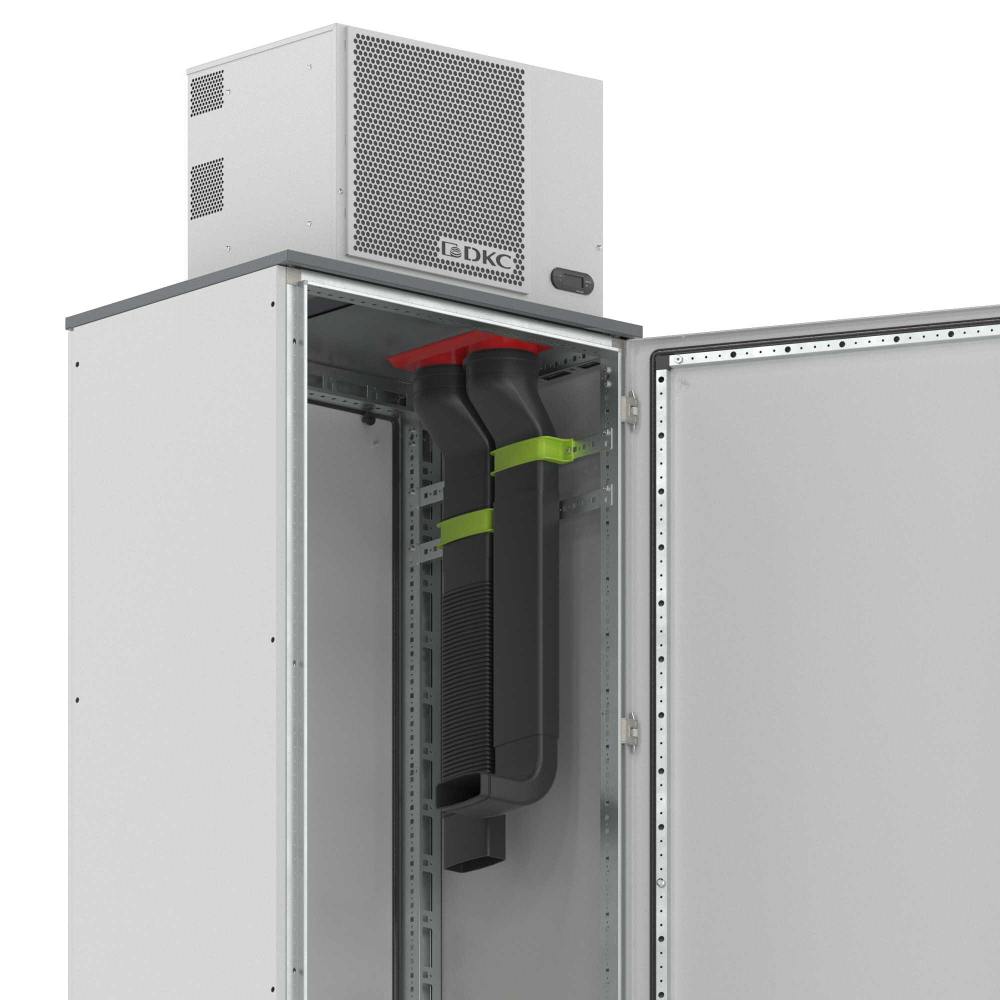 Адаптер воздуховода для потолочного кондиционера 1000-2000 Вт, RAL7035