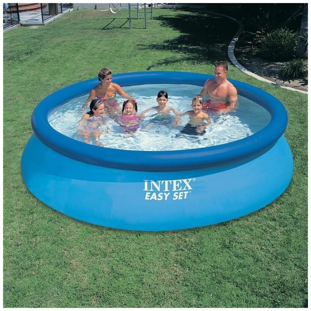 Бассейн Intex Easy Set 28130NP с надувным кольцом 366см*76см, от 6 лет