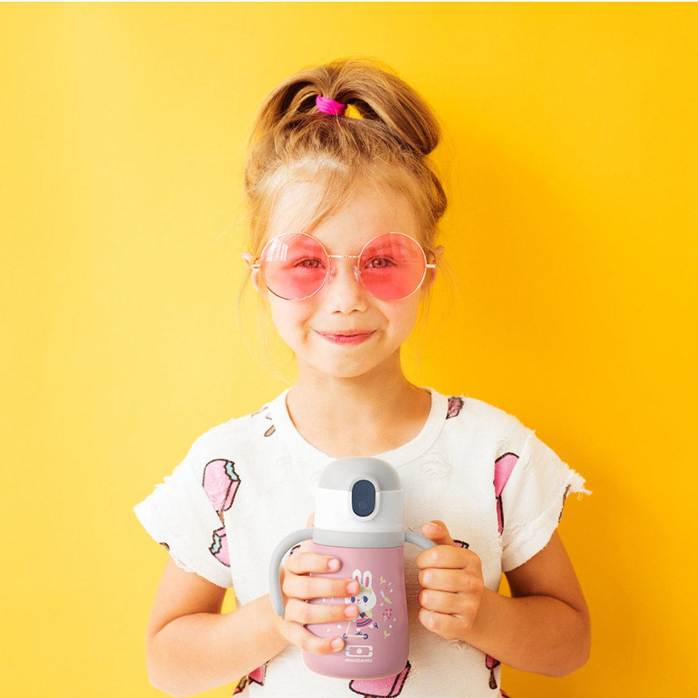 Термос mb stram, 360 мл, pink bunny