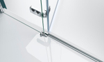 Душевая дверь BelBagno Kraft 120 KRAFT-B-12-60/60-C-Cr-R профиль Хром стекло прозрачное