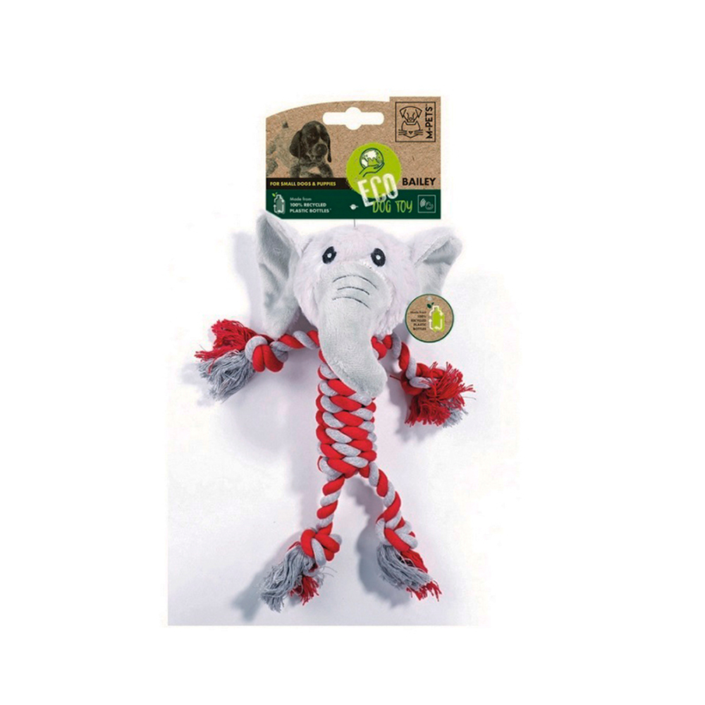Игрушка M-PETS ECO Бэйли мягкая пищащая для собак 35,5 см