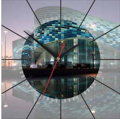 Часы настенные "Современный Сочи" Декор для дома, подарок