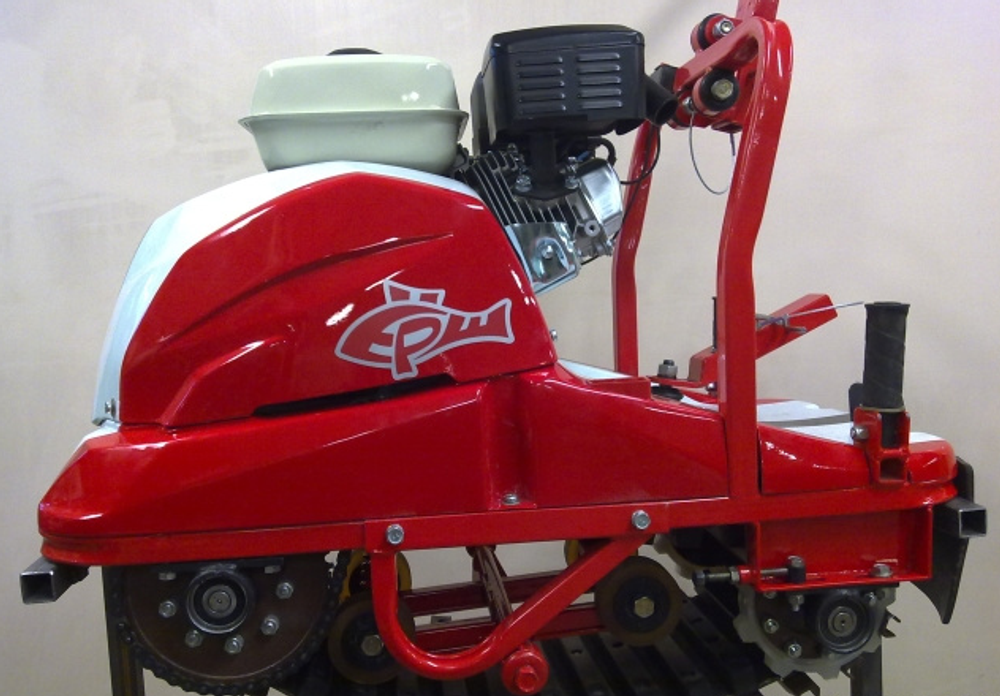 Снегоход мотобуксировщик Ерш с двигателем GreenField 6.5