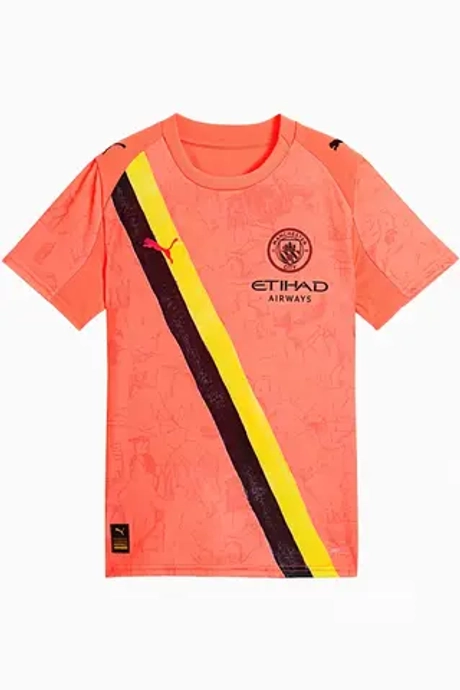 Футболка Puma x KidSuper Manchester City 25/26 Goalkeeper Junior - оранжевый