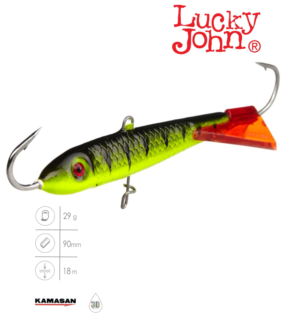 Балансир LUCKY JOHN Classic №9, цвет 31RT, арт. 81900-31RT