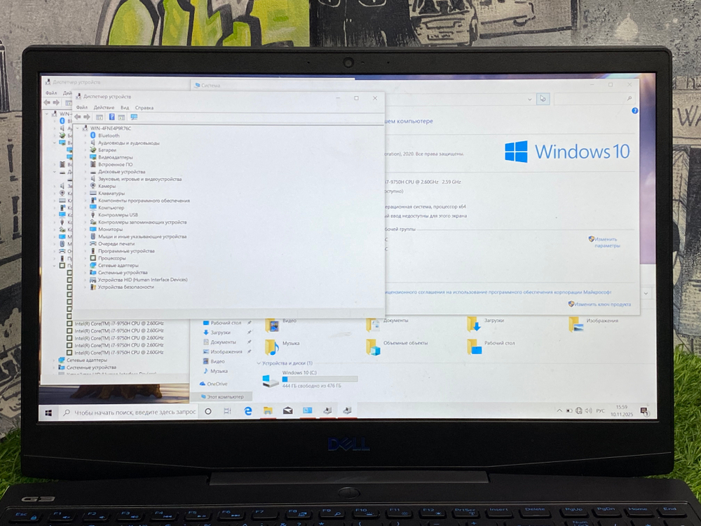 Игровой Dell 15' i7 9750H/GTX 1660 Ti 6GB/16GB/512GB/ G3 3590[g315-6882]/Windows 10