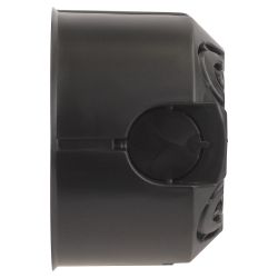 Коробка установочная ЭРА KUT-4-70-45 черная 4х местная 283х70х45мм для твердых стен саморезы IP30 | Коробки монтажные установочные для твердых стен