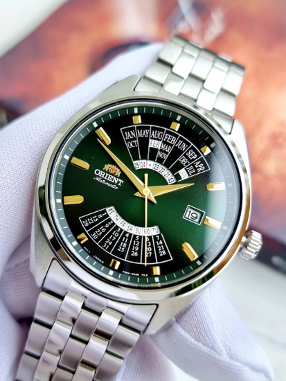 механические  часы легендарного часового бренда Orient  Multi Year Calendar