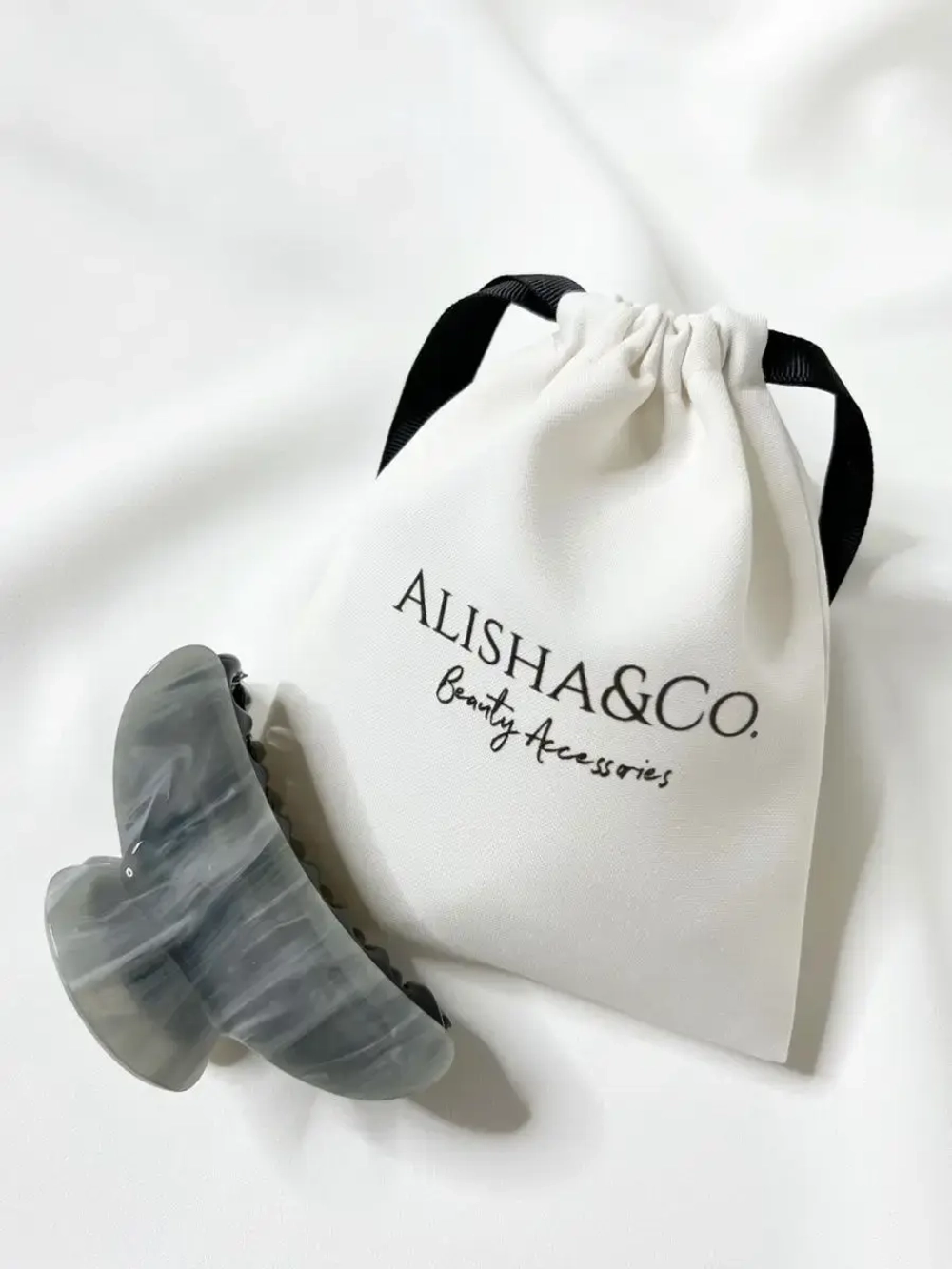 Аксессуар для волос Заколка Крабик большой Sea Shell